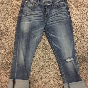 Express Cropped Skinny